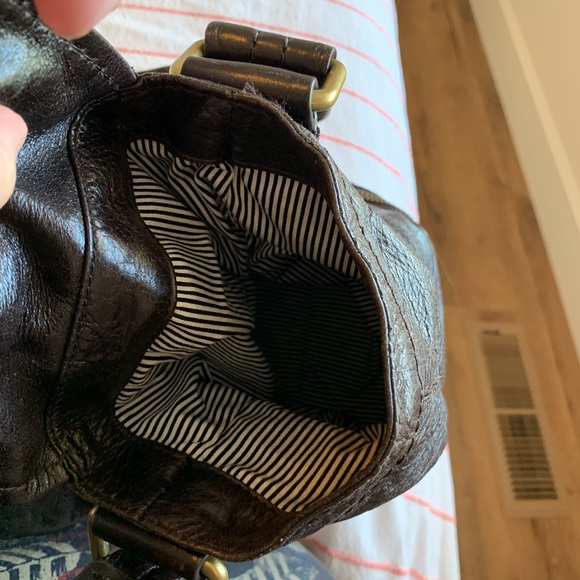 Marc by Marc Jacobs Handbag -brwn crackle leather - Picture 6 of 8